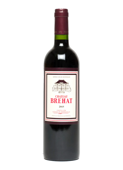 2015 Castillon Côtes de Bordeaux AOC Château Bréhat, 75.cl - Le Vacherin Deli