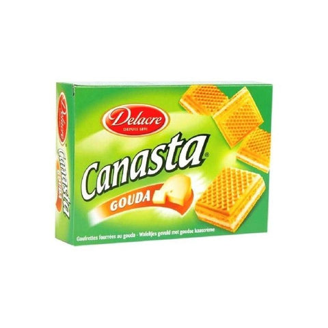 Canasta aperitif wafer with Gouda, Delacre, 75g