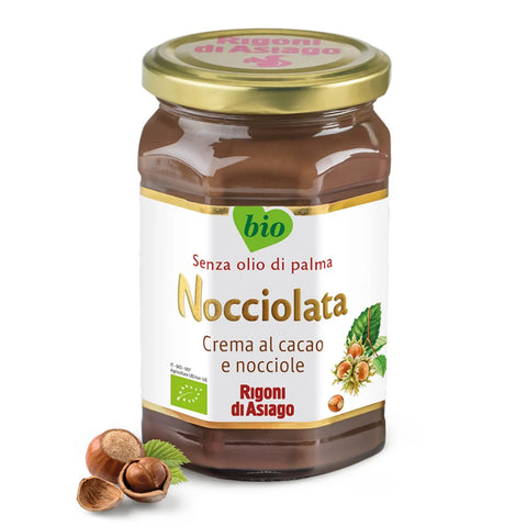 Nocciolata organic hazelnut praline spread, Rigoni, Asiago,250g