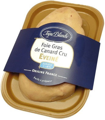 Foie Gras de Canard Éveiné Cru - Toque Blanche - 528 g Minimum