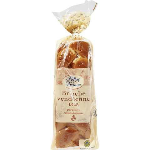 Brioche tressée vendéenne - Unsliced brioche from Vendée - Reflets de France, 600g