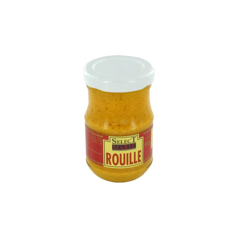 Garlic and saffron mustard for fish soup glass jar, Rouille, Select Marée, 90g