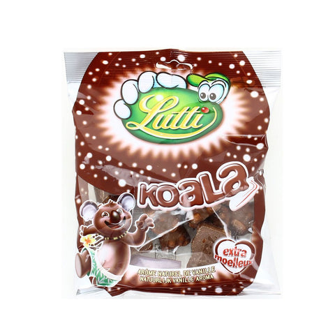 Koala en guimauve enrobé de chocolat - Koala bear milk choc. filled with marshmallow - Lutti, 185g