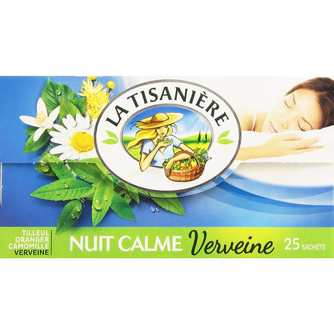 La Tisaniere -  quiet night x 25 sachets, 30g - Le Vacherin Deli