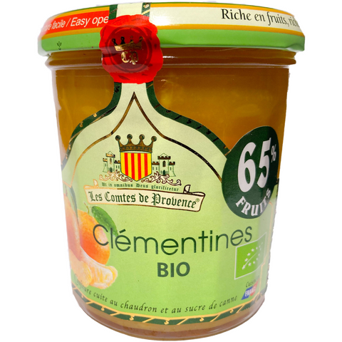 Les Comtes de Provence, Confiture de Clémentines BIO (Organic Clementine jam) - 350g - Le Vacherin Deli