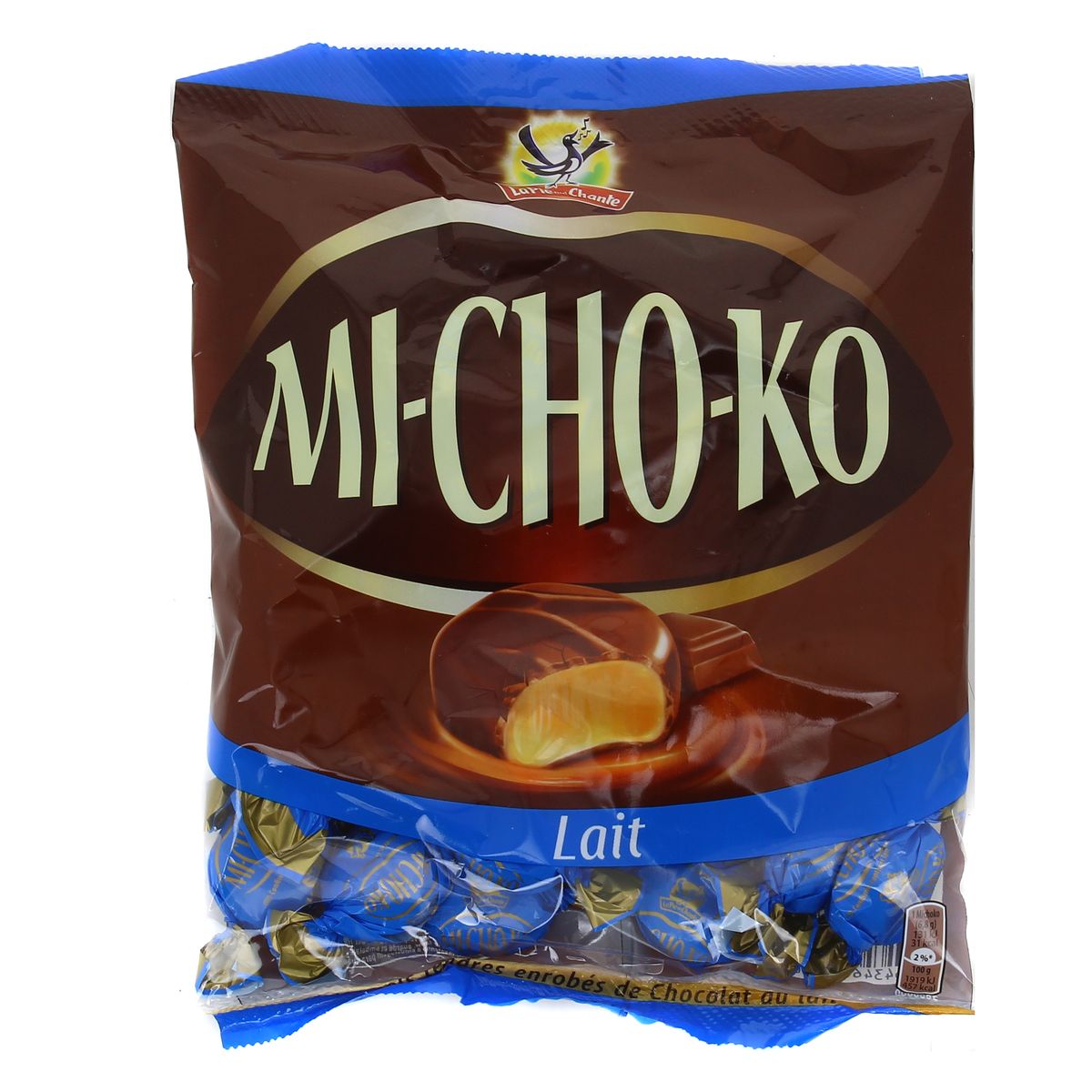 Michoko Caramel Candies From France, 100 gr 3.5 oz bag, Twelve