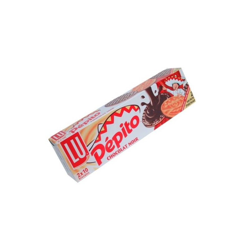 Pépito chocolat noir - Pépito Biscuits coated with dark chocolate - LU – Le  Vacherin Deli
