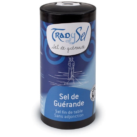 Sel de Guérande fin gris - Fine grey sea salt from Guérande (box) - Trad Y Sel, 250g