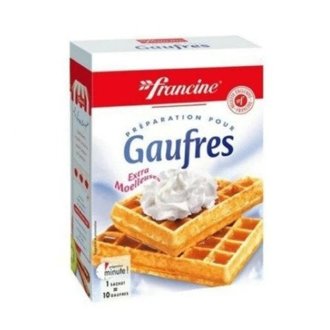 Préparation pour 10 gaufres - 10 Waffles baking mix - Francine, 350g