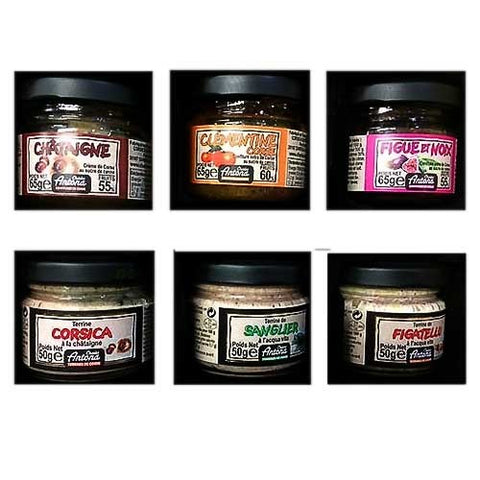 Coffret 110g x 30 units, Charles Antona, Corsican jam chest ( 30 pcs)