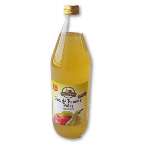 Jus de pomme et poire - Apple and pear juice 1L - Vergers des Weppes, 1L