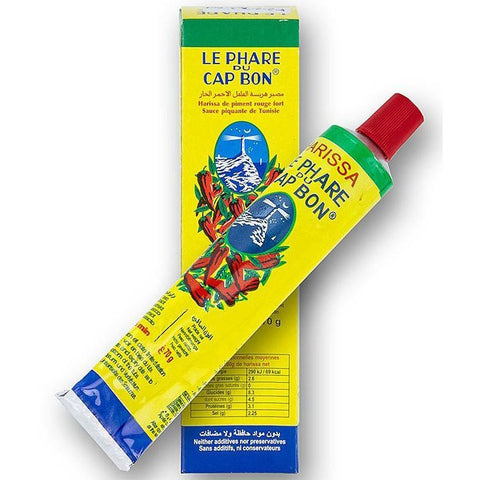 Harissa du Cap Bon en tube - Harissa du Cap Bon paste (hot chilli paste) - Cap Bon, 70g