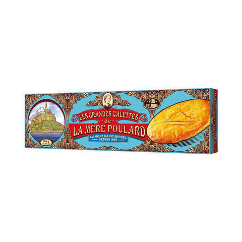 Grandes galettes du Mont St Michel pur beurre - Galettes du Mont St Michel Mère Poulard (grandes) - Mère Poulard, 135g