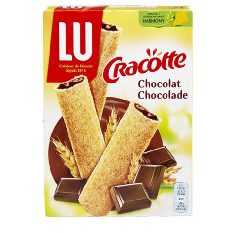 Craquinettes au chocolat x12 -Craquinette crispbread filledwith chocolate spread - LU 200gg