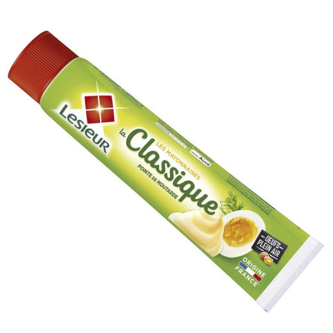 Mayonnaise à la moutarde de Dijon tube- Mayonnaise with Dijon mustard tube - Lesieur, 175g