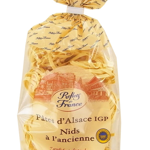Pates Nides d'Alsace, Pasta Nids from Alsace (Tagliatelle like), 250g