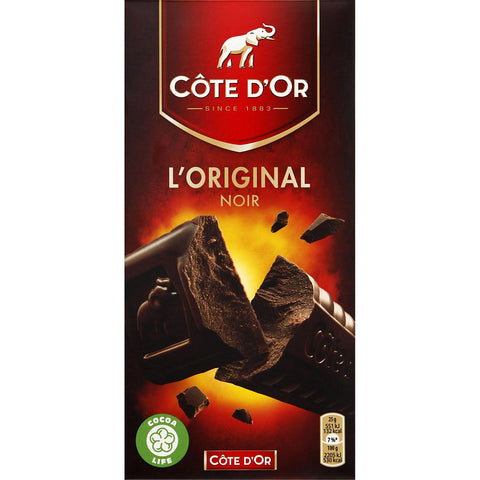 L’Original chocolat noir - Côte d'Or Belgian dark chocolate - Côte d'Or, 200g