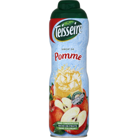 Sirop pomme bidon - Apple cordial - Teisseire, 60cl