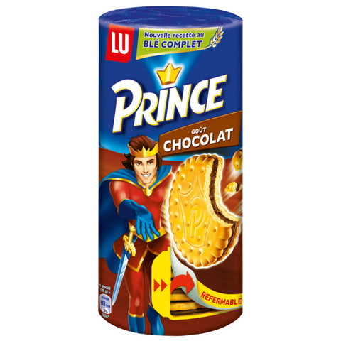 Prince fourré au chocolat - Prince Biscuit with chocolate filling - LU, 300g