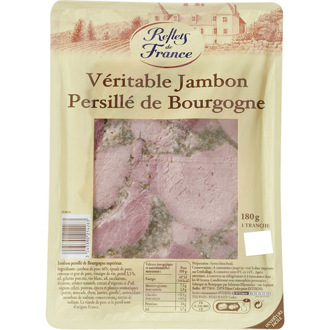 Reflets de France - Ham with parsley from Burgundy,180g - Le Vacherin Deli