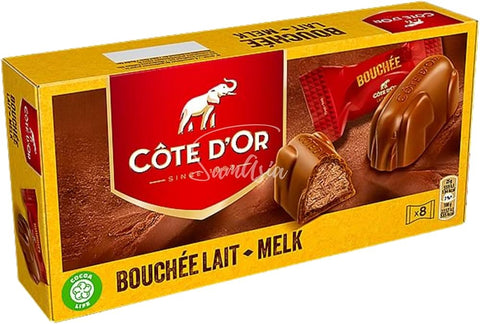 Milk chocolate sweets filled with nuts & almonds praline, Côte d'Or, 200g