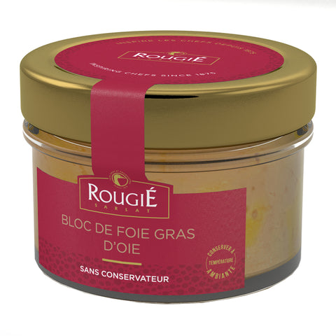 Goose block de foie gras in jar, Rougie', 180g