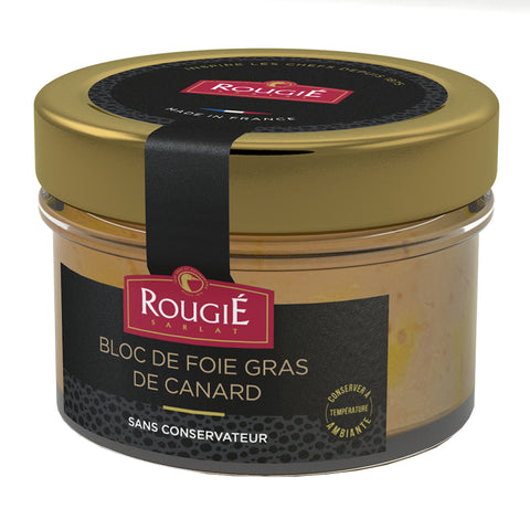 Block de canard de foie gras in jar, Rougie', 180g