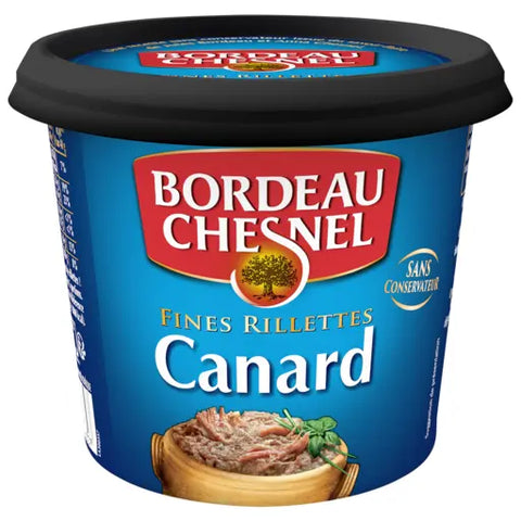 Duck rillettes (slowly cooked meat and fat), Bordeau Chesnel,220g