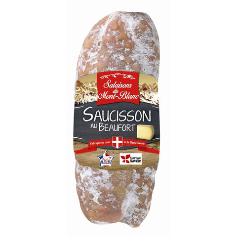 Saucisson sec with Beaufort cheese, Salaisons du Mont Blanc, 200g