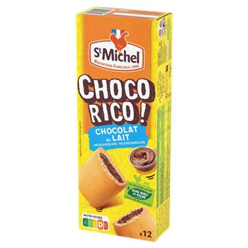 Chocorico filled with milk chocolate, St Michel, 225g