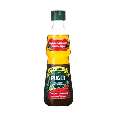 French dressing with balsamic vinegar & sundried tomatoes, Puget, 33cl.