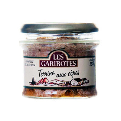 Cep and pork terrine, Les Garibotes, 180g