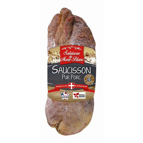 Smoked saucisson sec , Salaisons du Mont Blanc, 200g