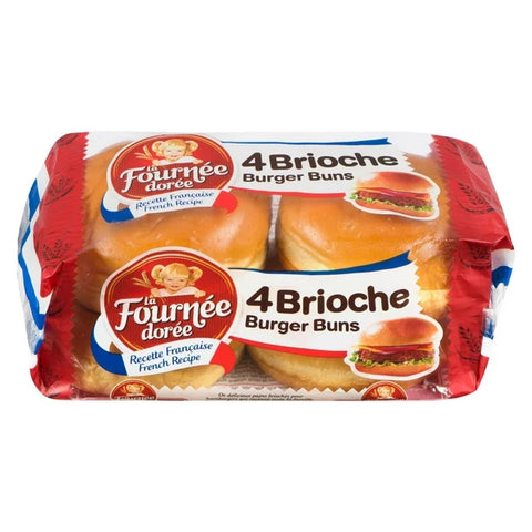 La Fournée Dorée Brioche Burger (x4),250g