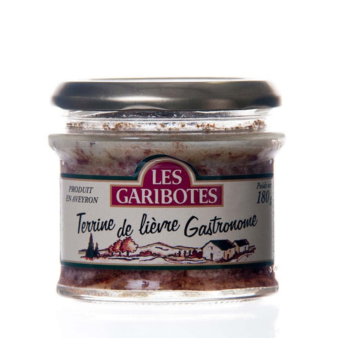 Hare and pork terrine, Les Garibotes, 180g