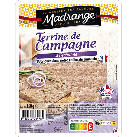 Terrine de Campagne , Madrange, 180g