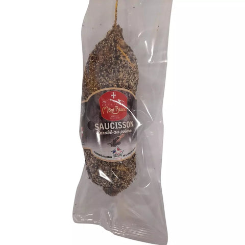 Saucisson au poivre, Salaison du Mont Blanc, 200g