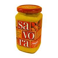 Savora mustard (glass jar), Amora, 385g