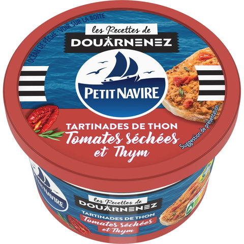 Tuna, sundried tomatoes & thyme spread, Petit Navire, 125g