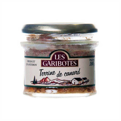 Duck and pork terrine, Les Garibotes, 180g