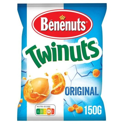 Twinuts salted crunchy peanuts, Bénénuts,150g