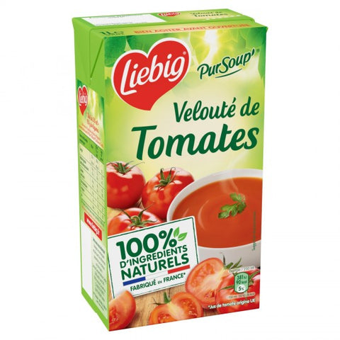 Pursoup velouté de tomates de Provence brick -Tomato soup carton - Liébig, 2 x30cl