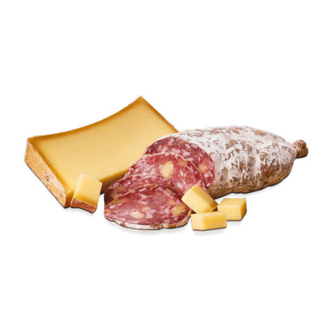 French traditional sausage - Beaufort Saucisson ( Pork with Beaufort cheese) - 200g