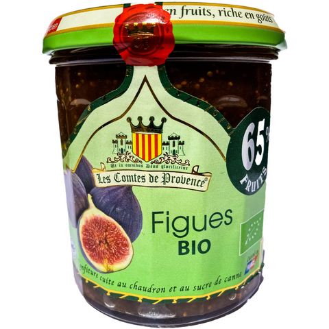 Les Comtes de Provence, Confiture de Figues rouges BIO (Organic Fig jam) - 350g - Le Vacherin Deli