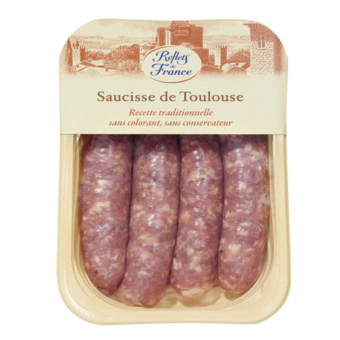 Reflets de France - traditional Toulouse sausages,400 g - Le Vacherin Deli
