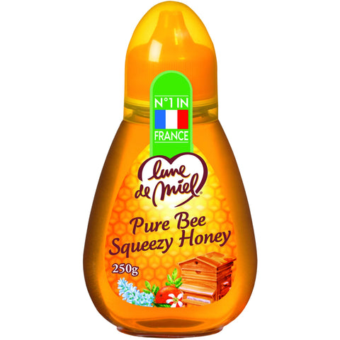 Miel liquide Tartimiel squeezer - Squeezy clear honey (small) - Lune de Miel, 250g