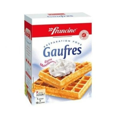 Préparation pour 10 gaufres - 10 Waffles baking mix - Francine, 350g