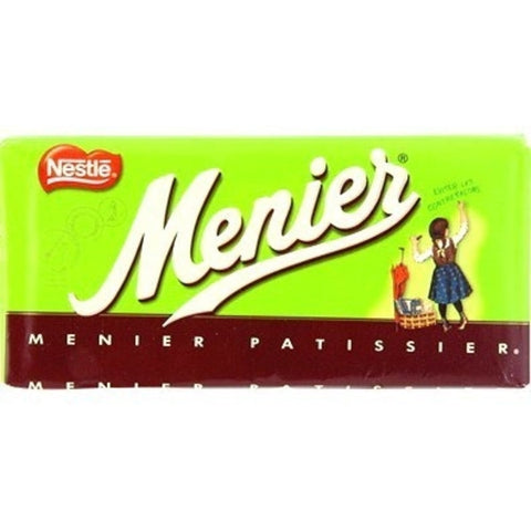 Chocolat pâtissier 50% de cacao Menier-Cooking chocolate 50% Menier- Nestle', 200g