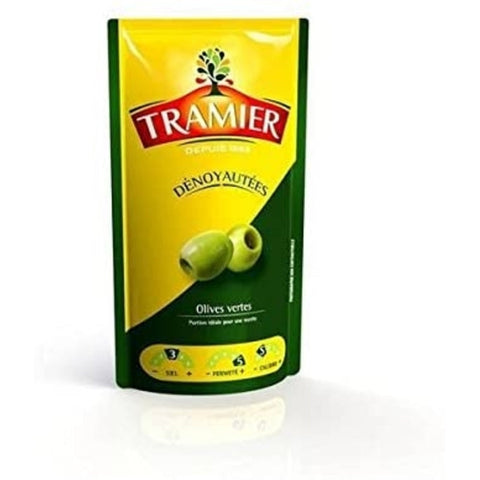 Tramier- pitted green olives ,100 g - Le Vacherin Deli