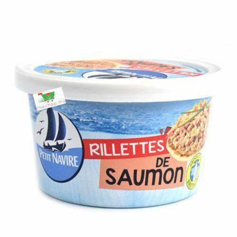 Rillettes de saumon - Salmon rillette tinned - Petit Navire, 125g